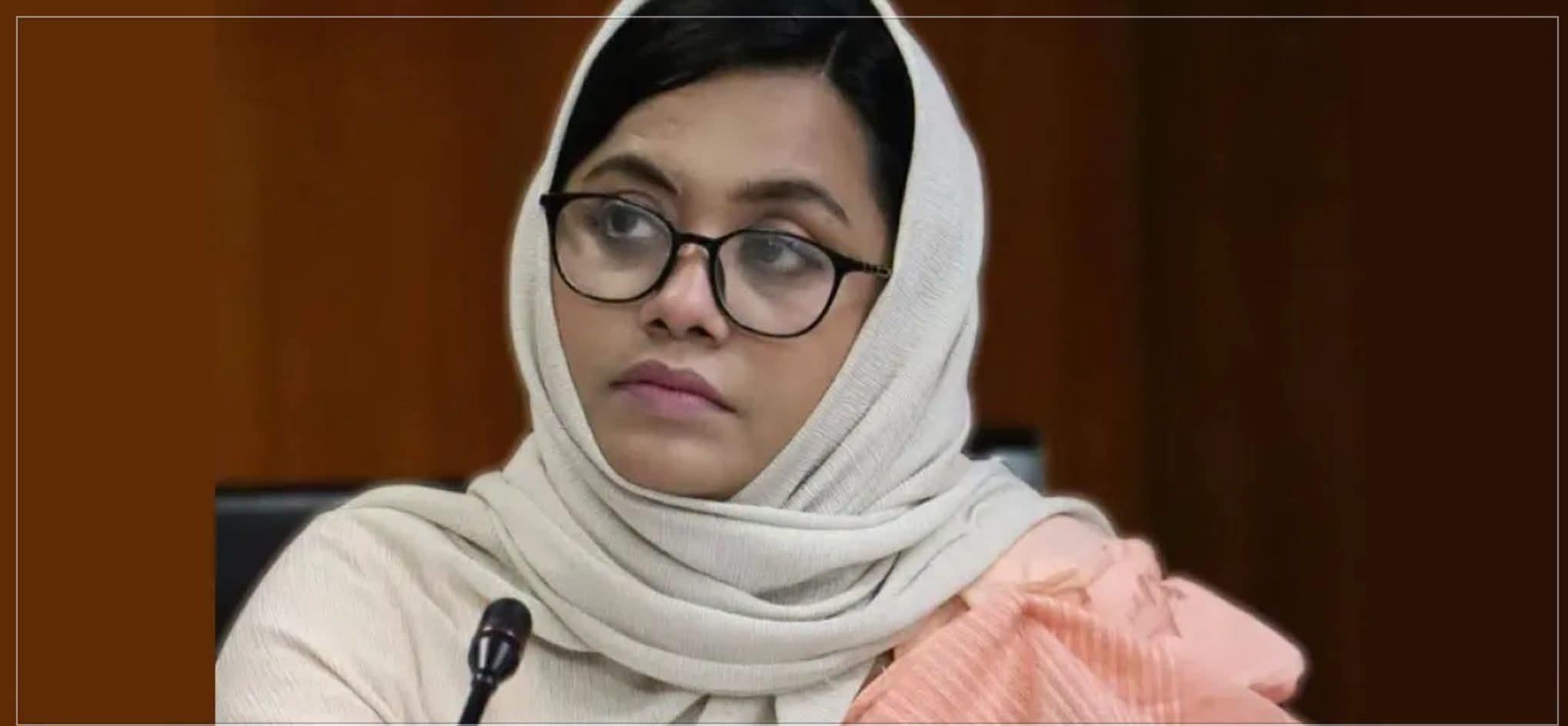 এনসিপির জাতীয় নারীশক্তির নতুন আহ্বায়ক মাহমুদা মিতু**