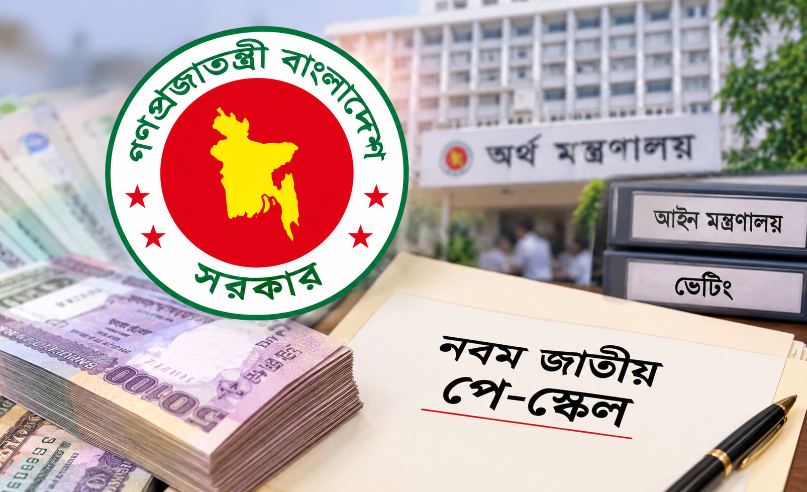 নবম পে-স্কেলের গেজেট ভেটিংয়ে, প্রজ্ঞাপন জারির অপেক্ষা
