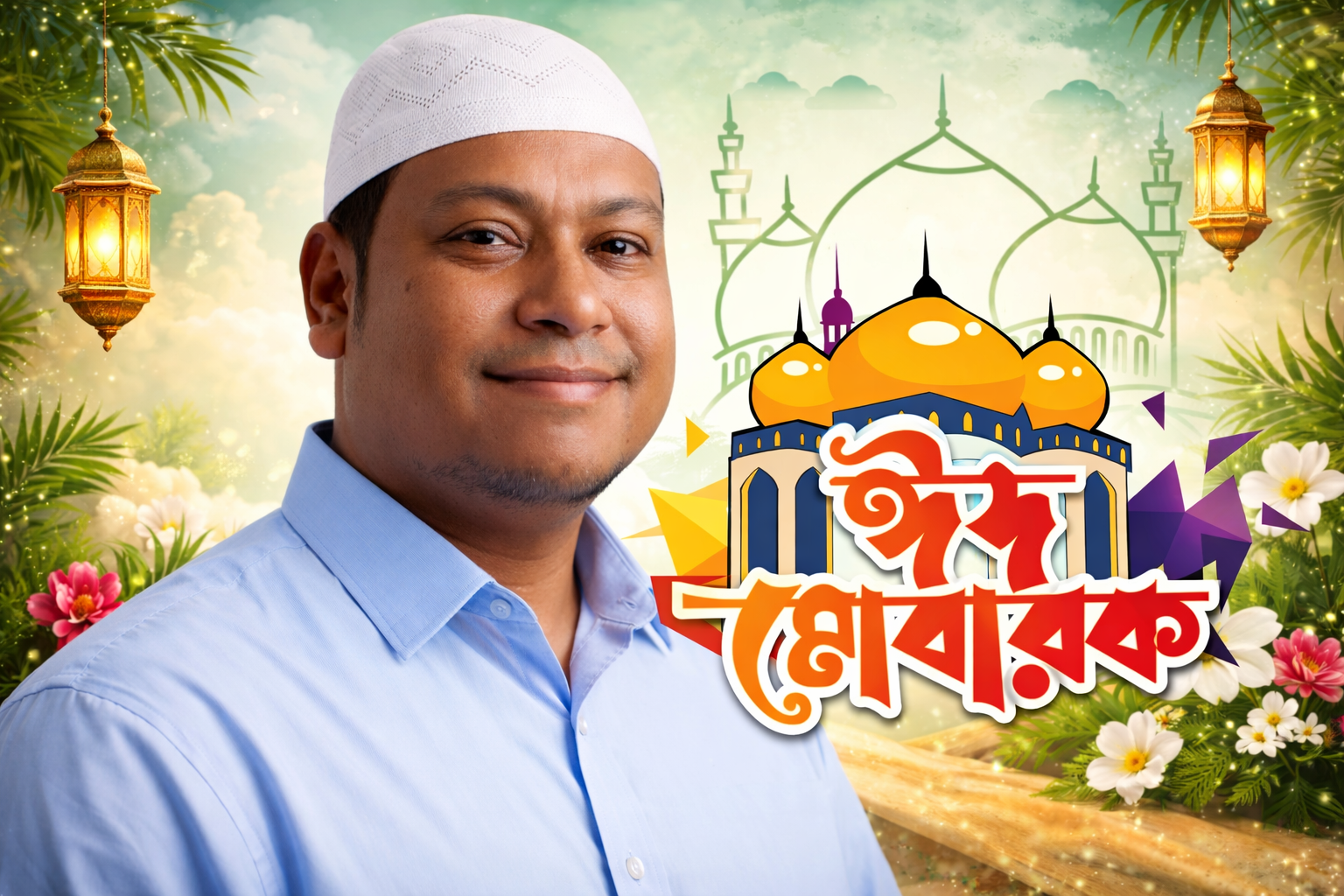 ঈদুল ফিতরে সিলেট অনলাইন প্রেসক্লাব সভাপতি গোলজার আহমদ হেলালের শুভেচ্ছা