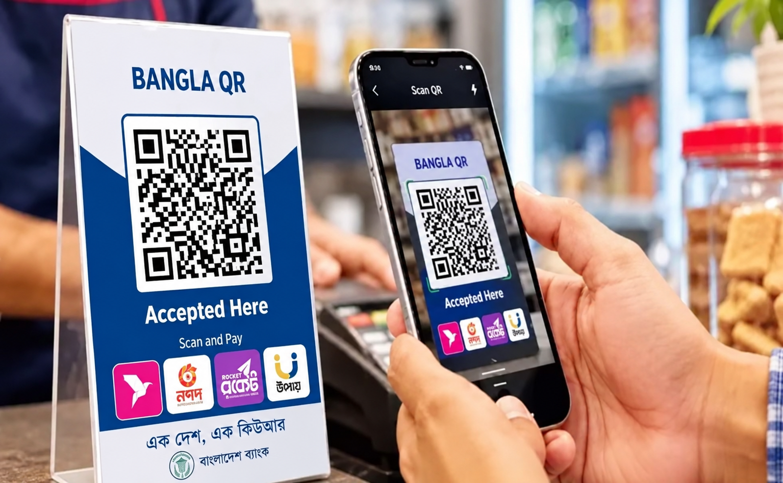 বাংলা কিউআরে সপ্তাহে লেনদেন ছাড়াল ৭০০ কোটি টাকা