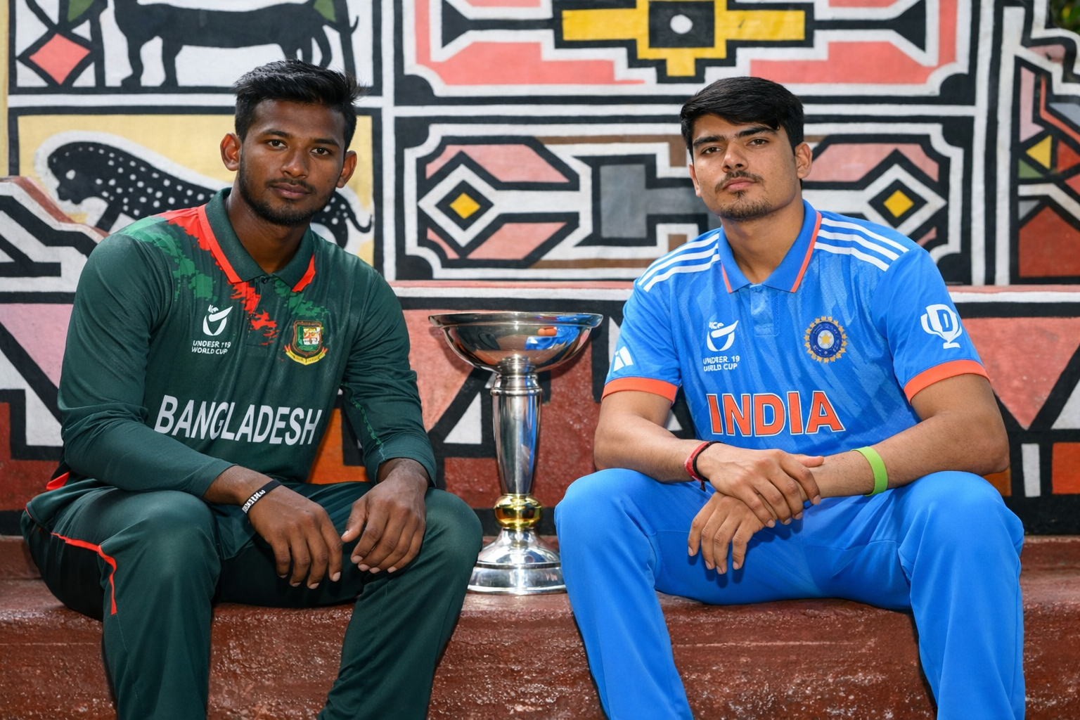 অনূর্ধ্ব-১৯ বিশ্বকাপে আজ মুখোমুখি বাংলাদেশ-ভারত, ভেন্যু বুলাওয়ে