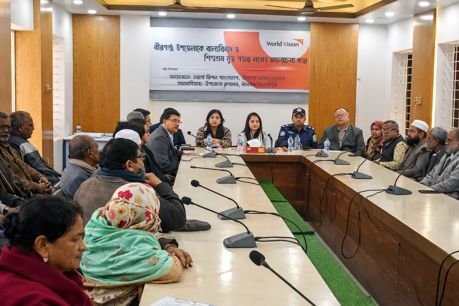 বীরগঞ্জে বাল্যবিবাহ ও শিশুশ্রম প্রতিরোধে আলোচনা সভা অনুষ্ঠিত