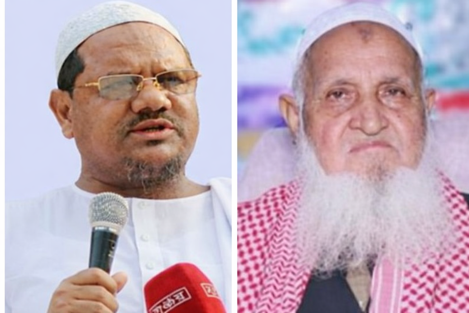 জামায়াতের জোট ছাড়ার সিদ্ধান্তে চরমোনাই পীরকে অভিনন্দন জানালেন হেফাজত আমির