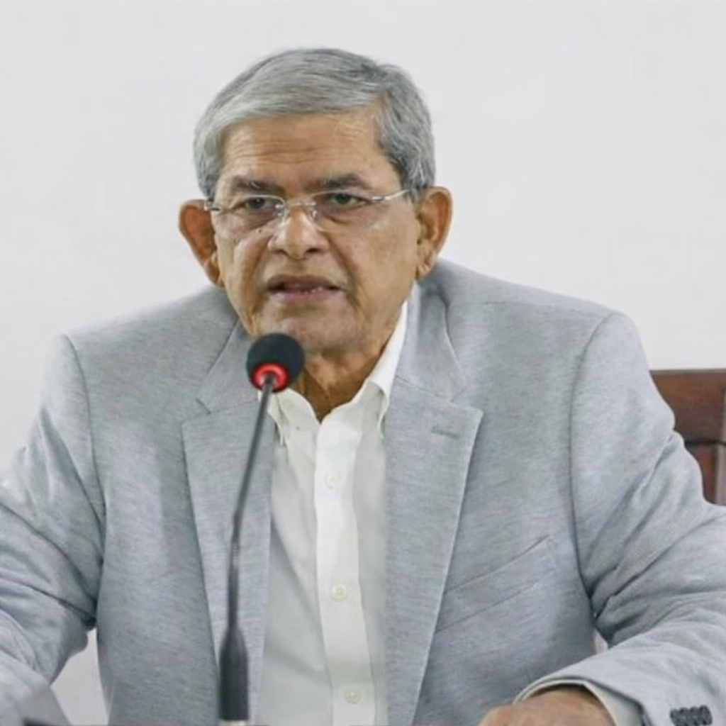 নির্বাচনি হলফনামায় সম্পদের হিসাব দিলেন মির্জা ফখরুল ইসলাম আলমগীর