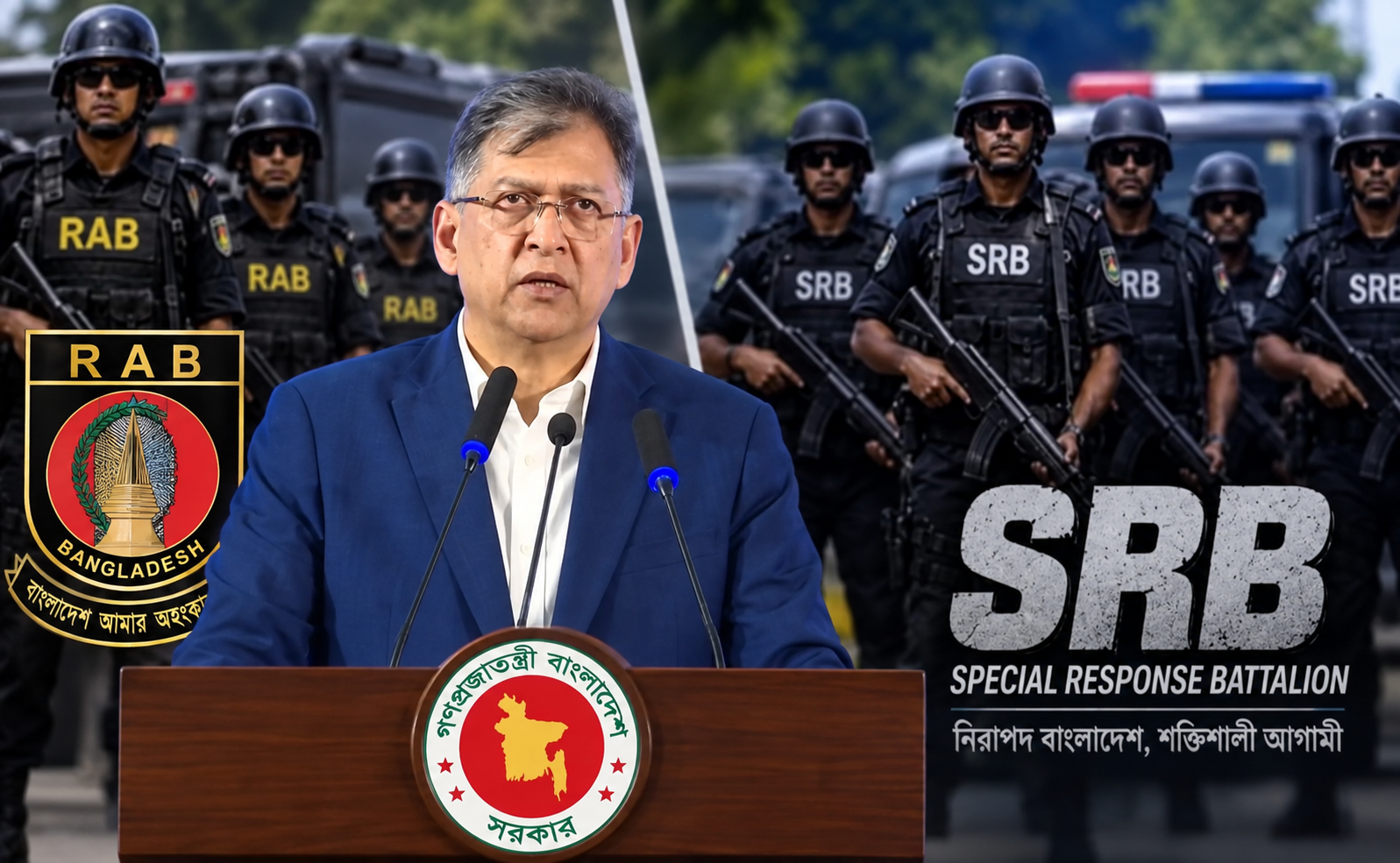 র‍্যাবের সঙ্গে এসআরবির কোনো সম্পর্ক নেই: স্বরাষ্ট্রমন্ত্রী