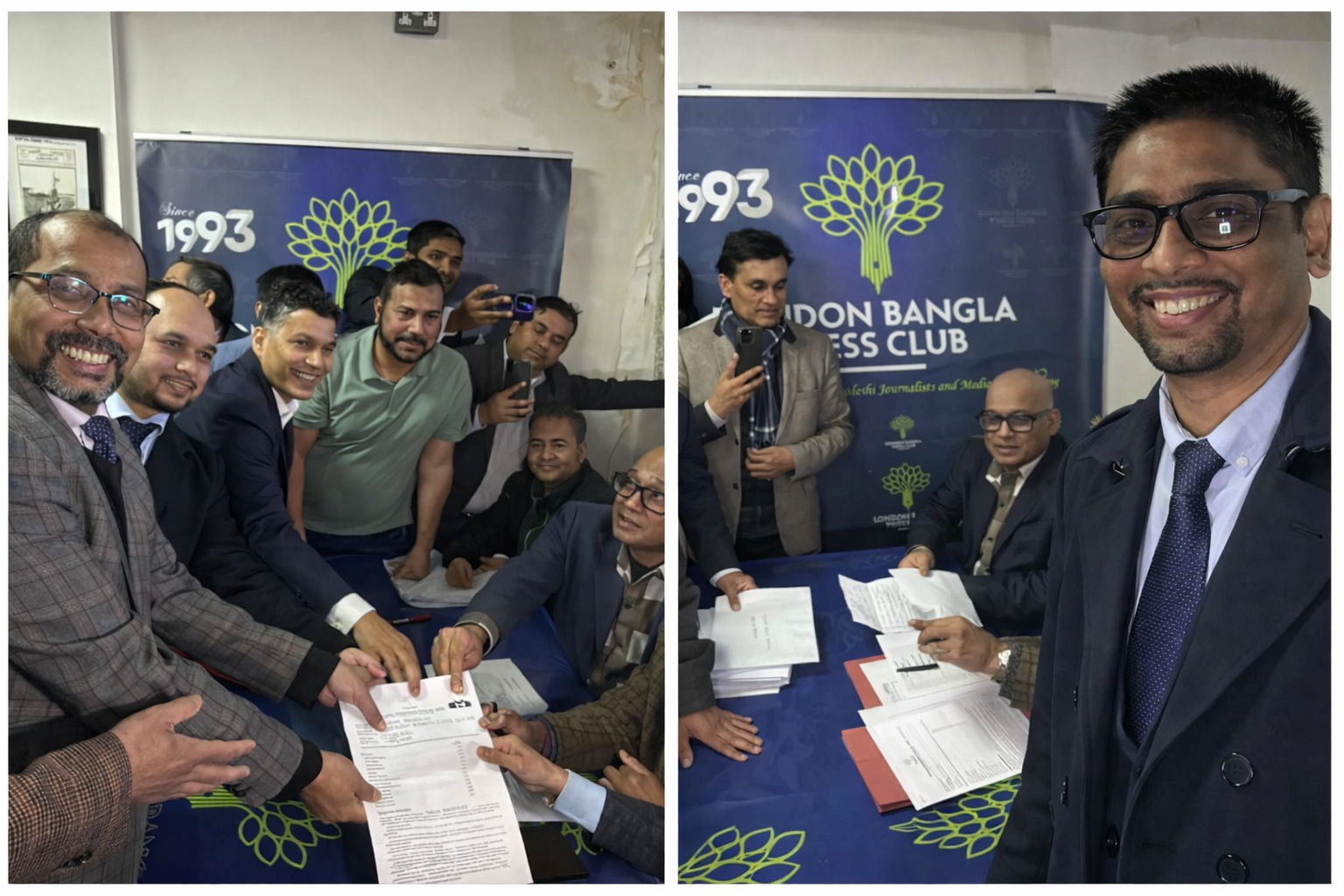 লন্ডন বাংলা প্রেসক্লাবের কার্যকরী কমিটি নির্বাচনে ৩১ প্রার্থীর মনোনয়ন দাখিল