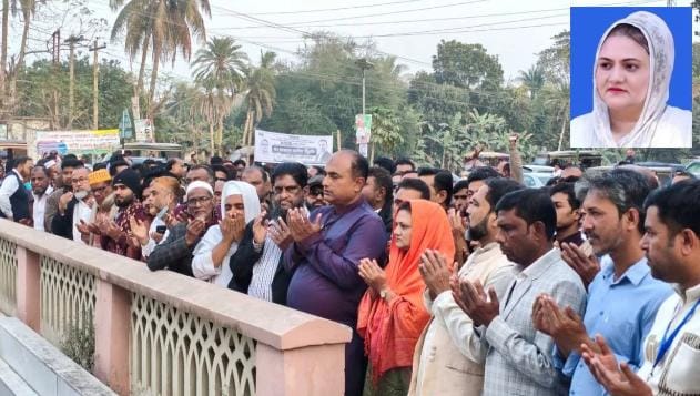 সদলবলে বিএনপি প্রার্থীর আওয়ামী লীগ নেতার কবর জিয়ারত ঘিরে মাদারীপুরে আলোচনা তুঙ্গে