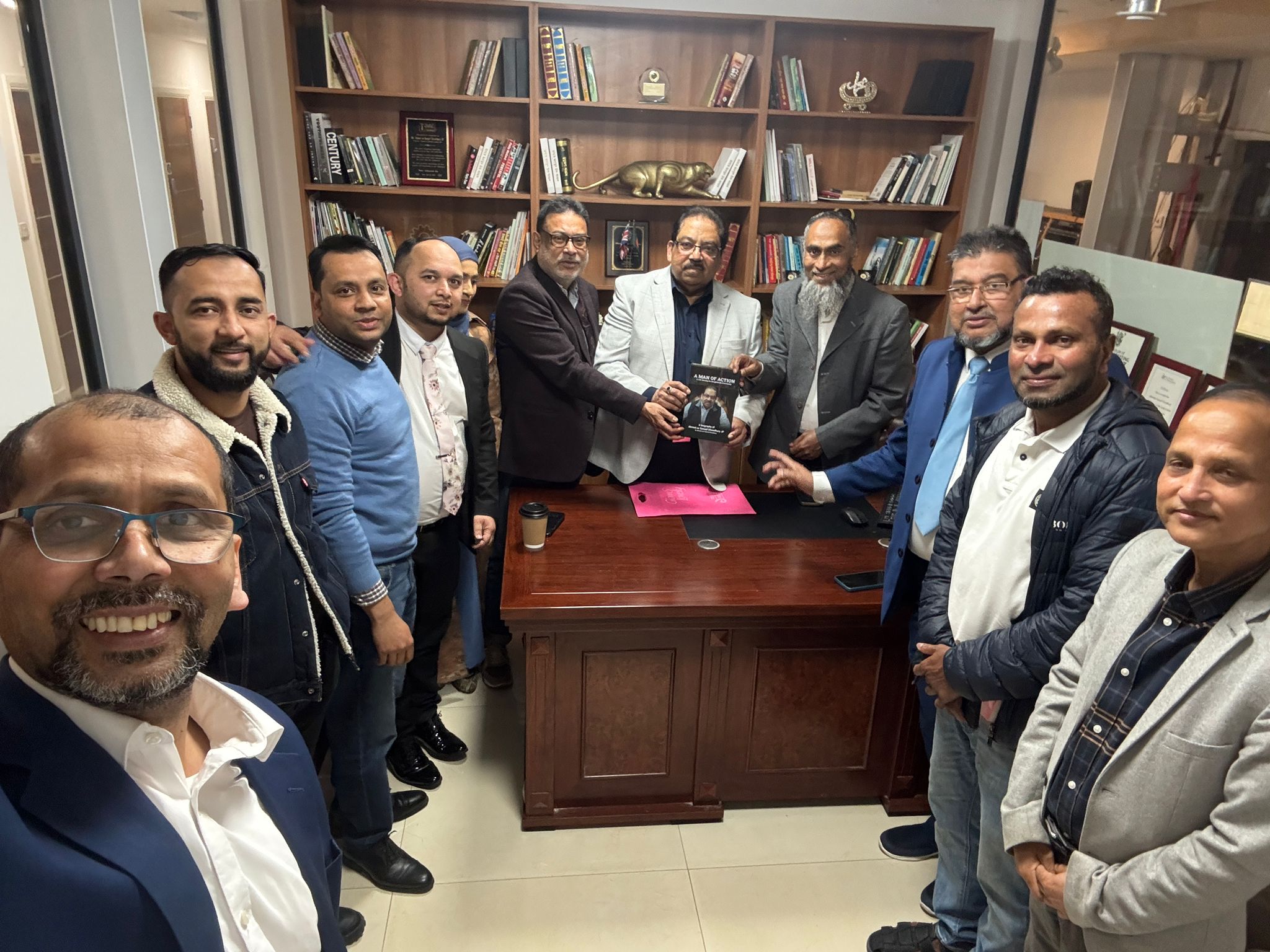 আহমেদ উস সামাদ চৌধুরী জেপিকে নিয়ে বই প্রকাশনা অনুষ্ঠানের প্রস্তুতি সভা অনুষ্ঠিত