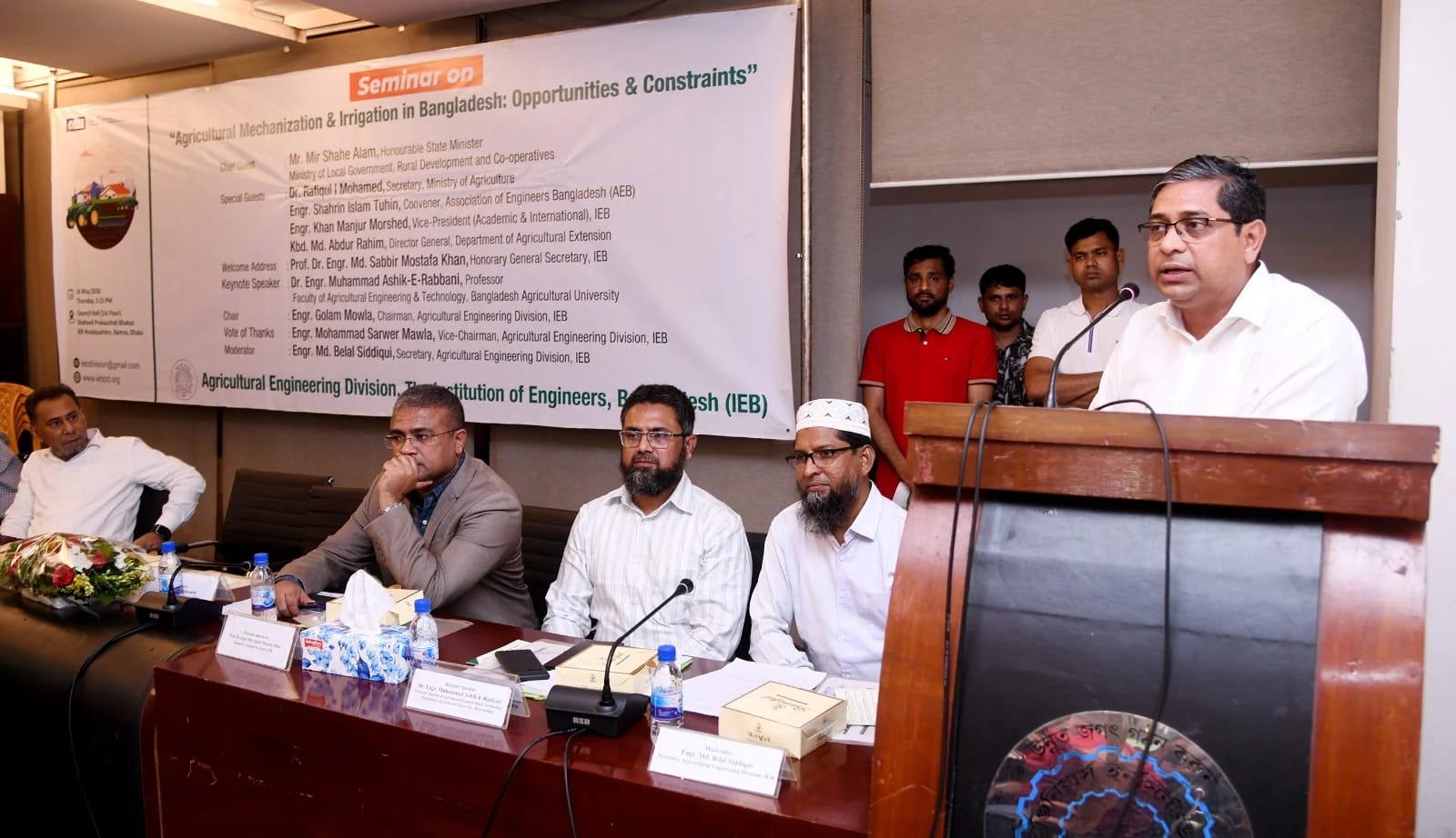 কৃষিতে দক্ষ জনবল নিয়োগ ও সমন্বিত প্রকৌশল কাঠামো গঠনের আহ্বান প্রতিমন্ত্রী শাহে আলমের
