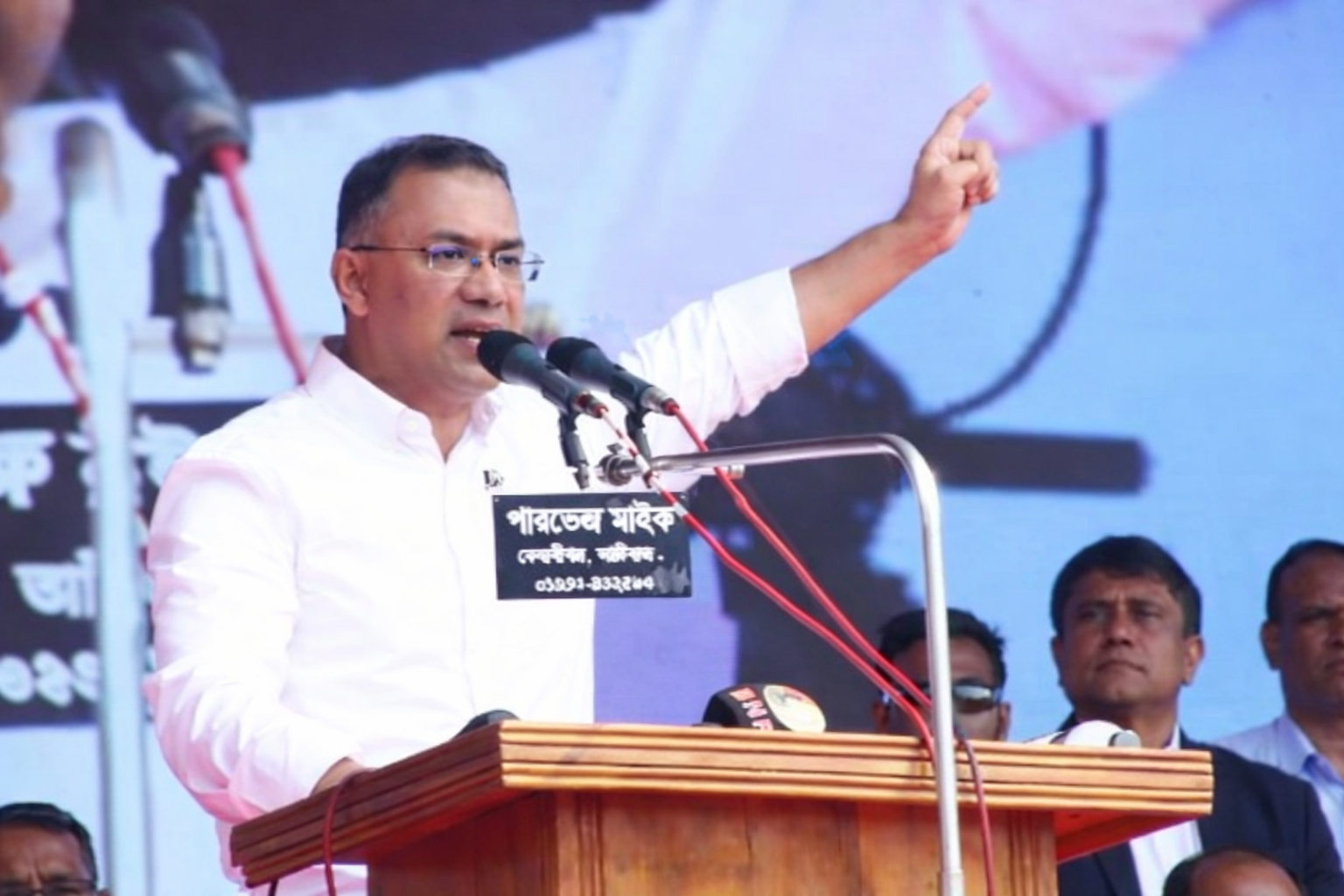 সিলেটের জনসভায় তারেক রহমান, ক্ষমতায় এলে ন্যায়ের ভিত্তিতে রাষ্ট্র পরিচালনার অঙ্গীকার
