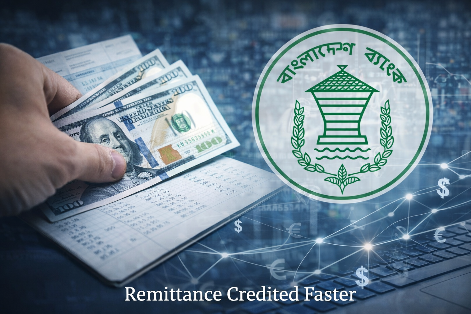 ইনওয়ার্ড রেমিট্যান্স দ্রুত নিষ্পত্তিতে বাংলাদেশ ব্যাংকের নতুন নির্দেশনা