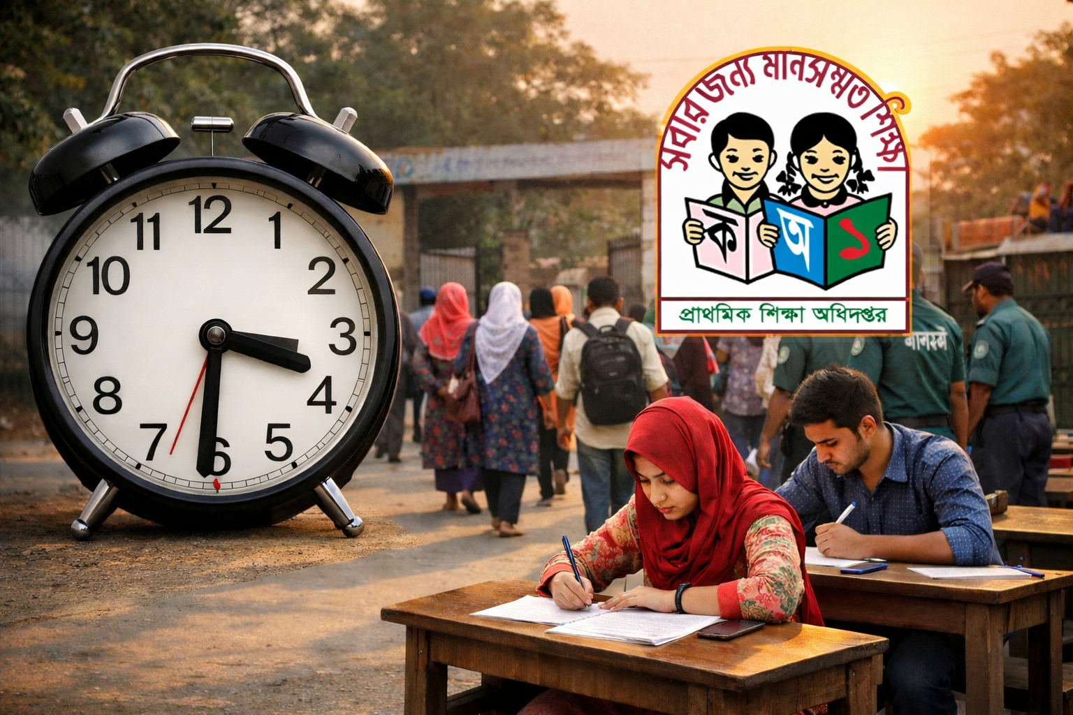 প্রাথমিকের সহকারী শিক্ষক নিয়োগ পরীক্ষার সময়সূচিতে পরিবর্তন, পরীক্ষা হবে বিকেলে