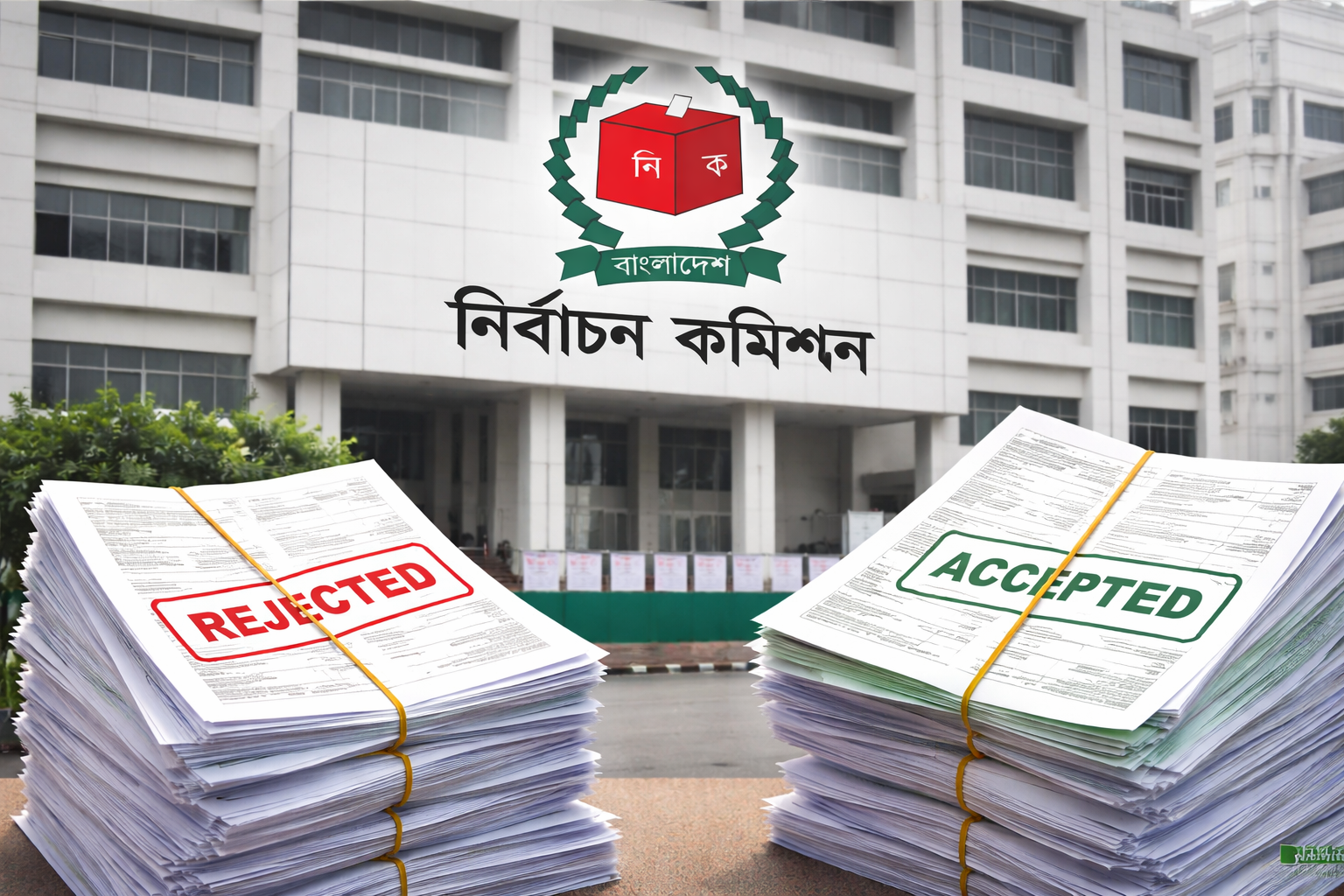 মনোনয়ন গ্রহণ ও বাতিলের বিরুদ্ধে প্রথম দিনে নির্বাচন কমিশনে ৪২টি আপিল