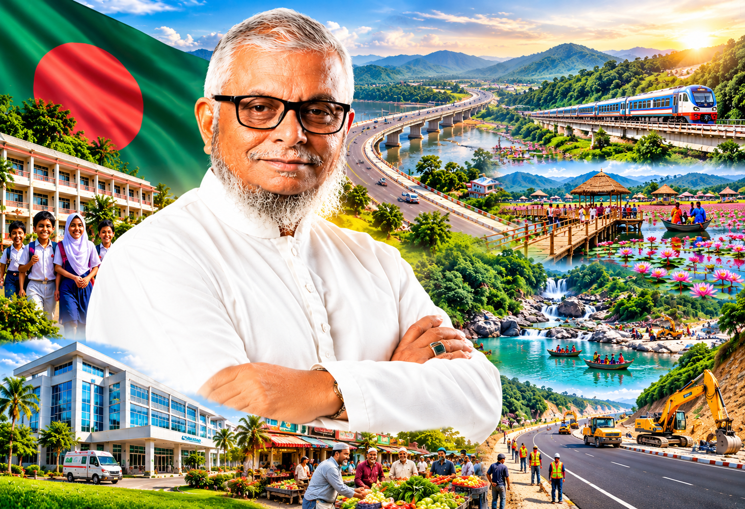 আরিফুল হক চৌধুরী মানেই উন্নয়ন,সিলেট ৪ এখন বড় প্রত্যাশার কেন্দ্রে