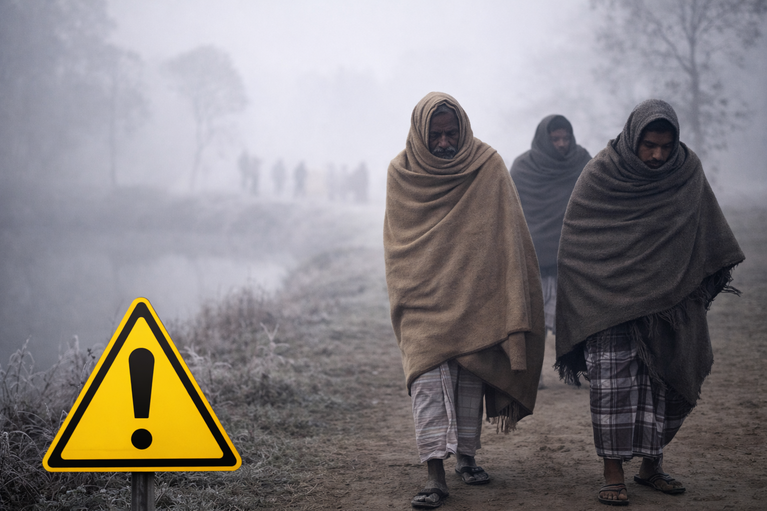 ১৩ জেলায় শৈত্যপ্রবাহ অব্যাহত থাকার আভাস, কুয়াশার সতর্কতা