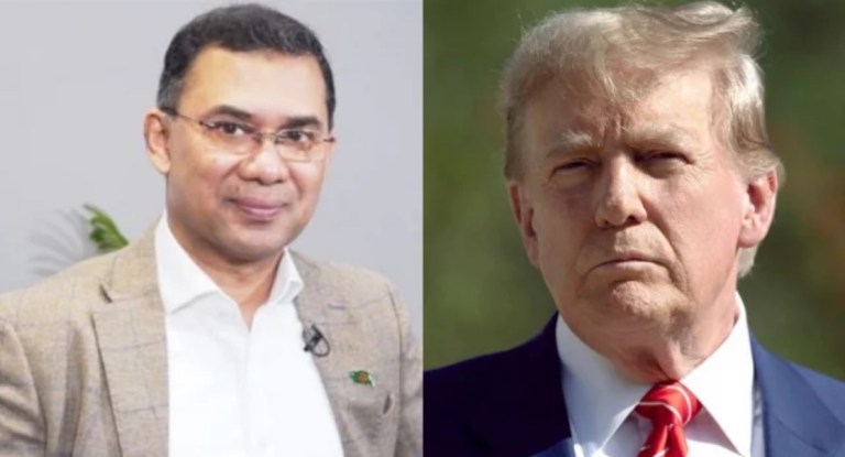 প্রধানমন্ত্রী হিসেবে দায়িত্ব গ্রহণে তারেক রহমানকে ট্রাম্পের অভিনন্দন