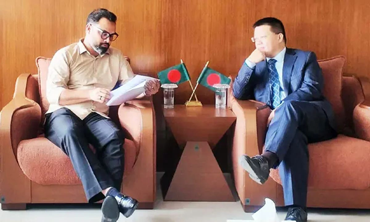 ক্রীড়া খাতের উন্নয়নে চীনের বিনিয়োগ ও কারিগরি সহায়তা চায় বাংলাদেশ