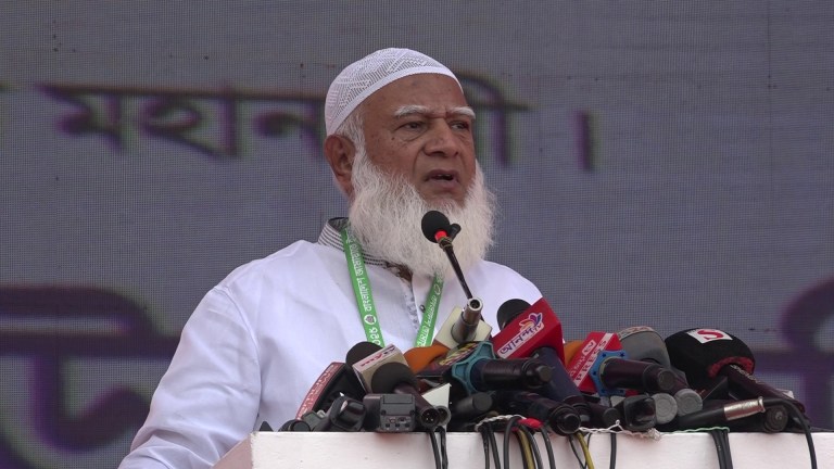 বিরোধীদলের কণ্ঠরোধের অভিযোগ, রাজপথে নামার ইঙ্গিত জামায়াত আমিরের