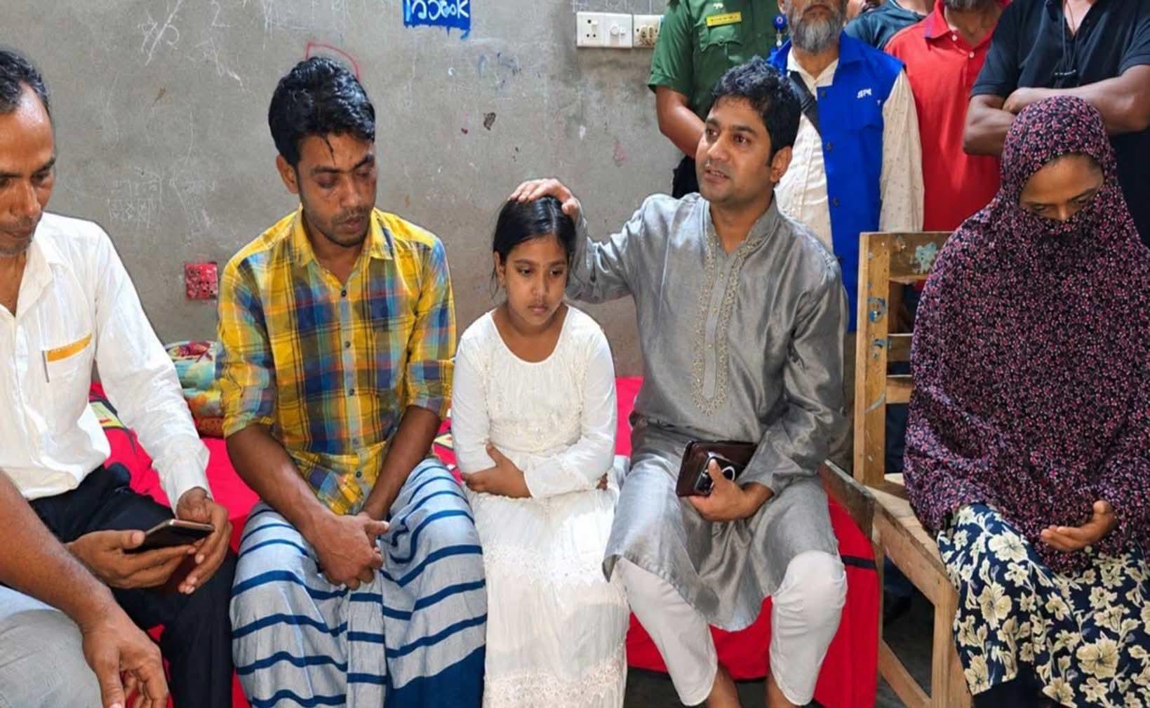 তুবার বাবাকে তিন মাসের চিকিৎসায় রিহ্যাবে পাঠানো হলো